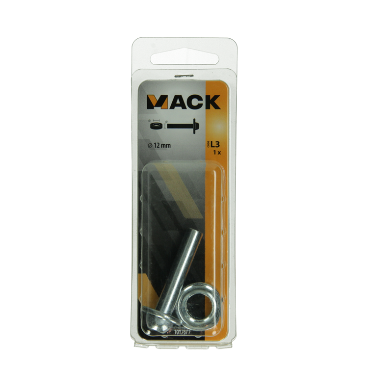 Mack 1017877 - outil pour œillets en acier 1 pièce 12 mm | 5 pièces