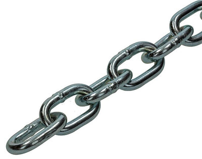 Mack 1004998 - maillon de chaîne court din5685-2ø 6mm l 24mm 2m wwl 160 kg | 5 pièces