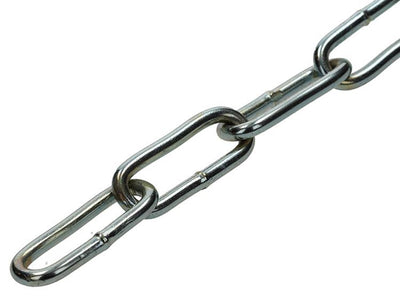 Mack 1005000 - maillon de chaîne long din5685-1ø 4mm l 32mm 2m wwl 80 kg | 5 pièces