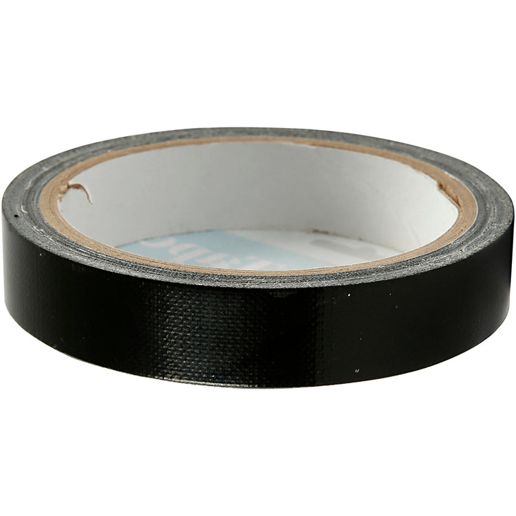 Ruban adhésif Creativ company, l: 19 mm, noir, 25 m 1 rouleau