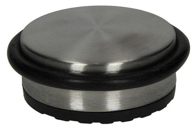 Mack 1005318 - butée de porte lourde aspect acier inoxydable 1,3 kg ø 95 mm 1 pièce pièce | 6 pièces