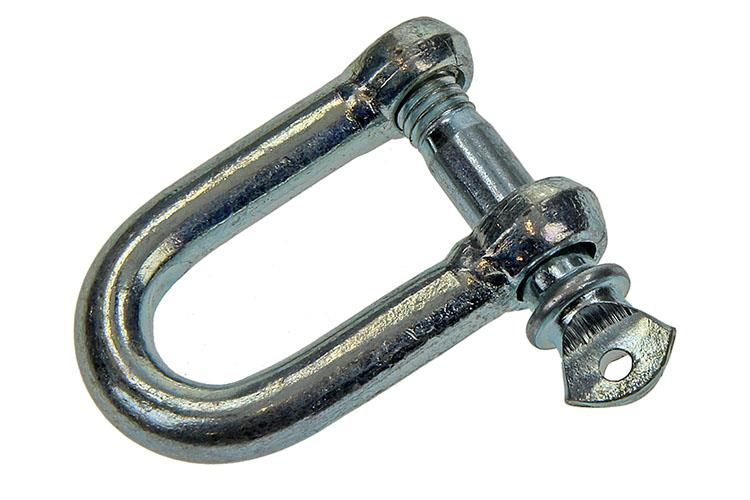 Mack 1006833 - 2 chanfreins galvanisés droits bl 3 8 pouces -10mm | 5 pièces