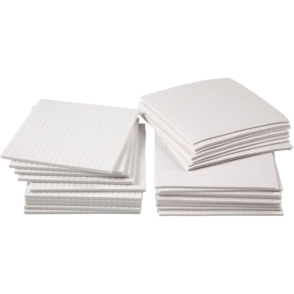 Coussinets en mousse 3D, taille 5x5 mm, épaisseur 1-2-3 mm, 30x400 pièces 1 boîte