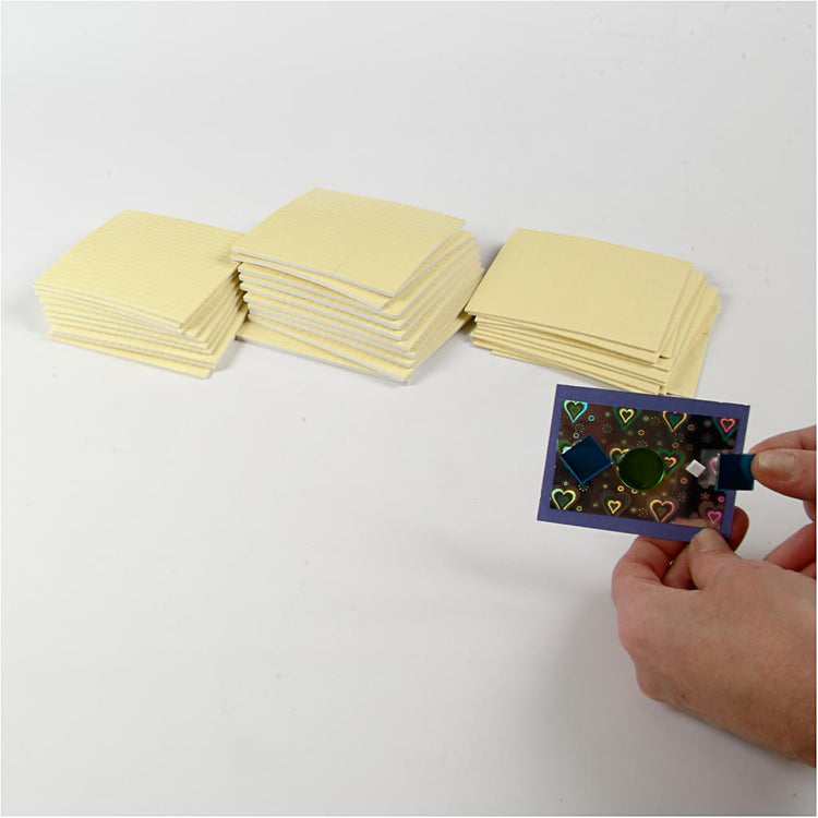 Coussinets en mousse 3D, taille 5x5 mm, épaisseur 1-2-3 mm, 30x400 pièces 1 boîte