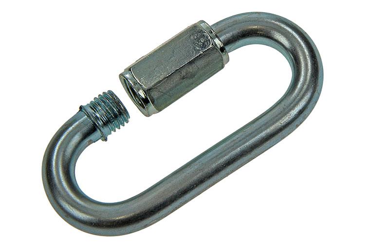 Mack 1006845 - 1 maillon vide galvanisé + écrou BL 8mm | 5 pièces