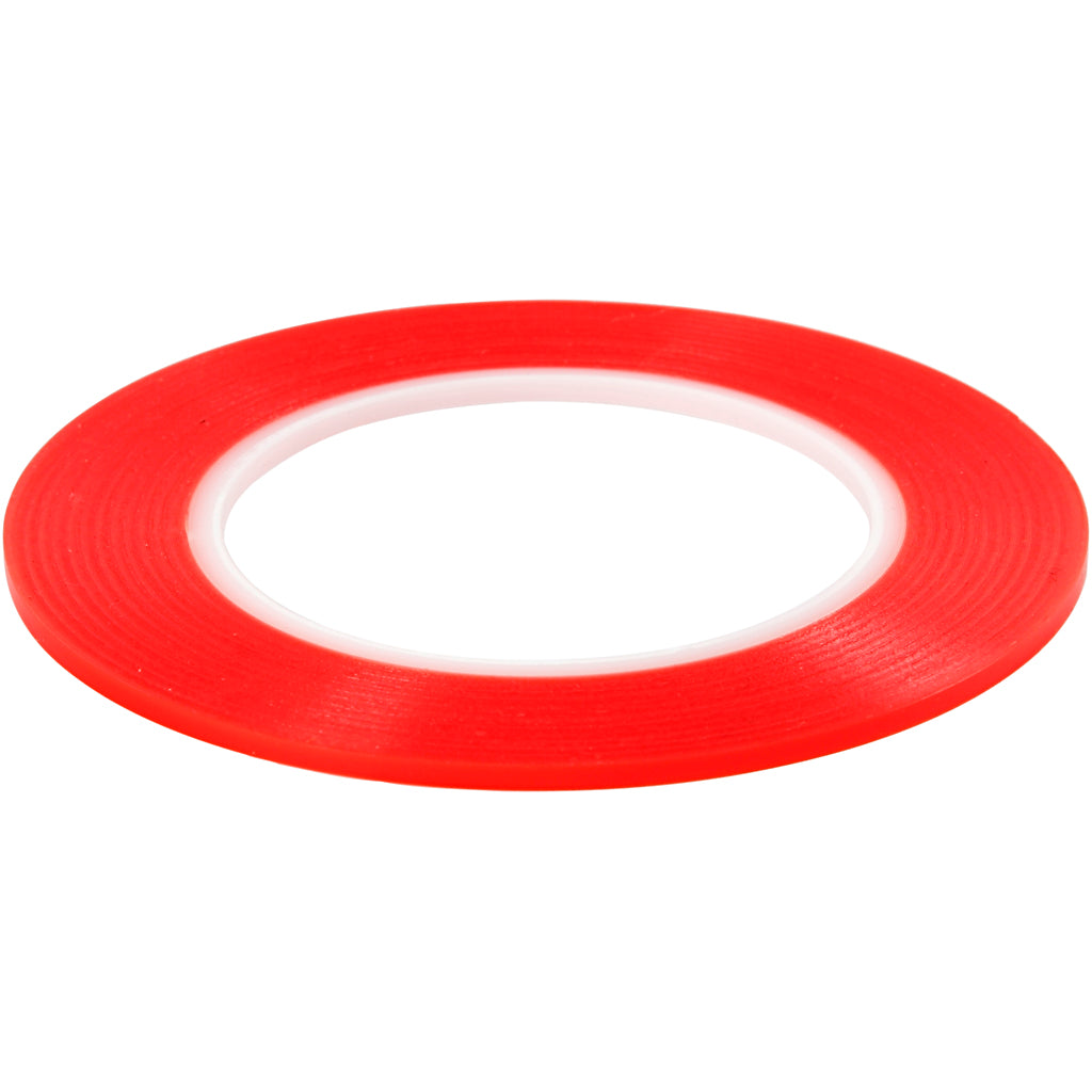 Creativ Company Double-Side Adhesive Power Tape, B: 3 mm, 25 m 1 rouleau