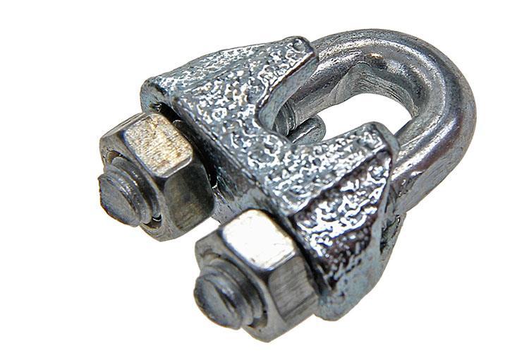 Mack 1006865 - 4 serre-fils en acier crosby galvanisé 5mm bl | 5 pièces