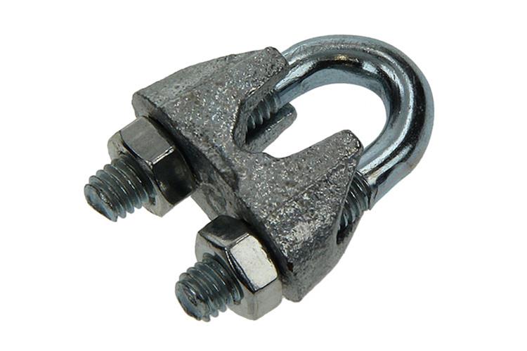 Mack 1006867 - 2 serre-fils en acier crosby galvanisé 8mm bl | 5 pièces