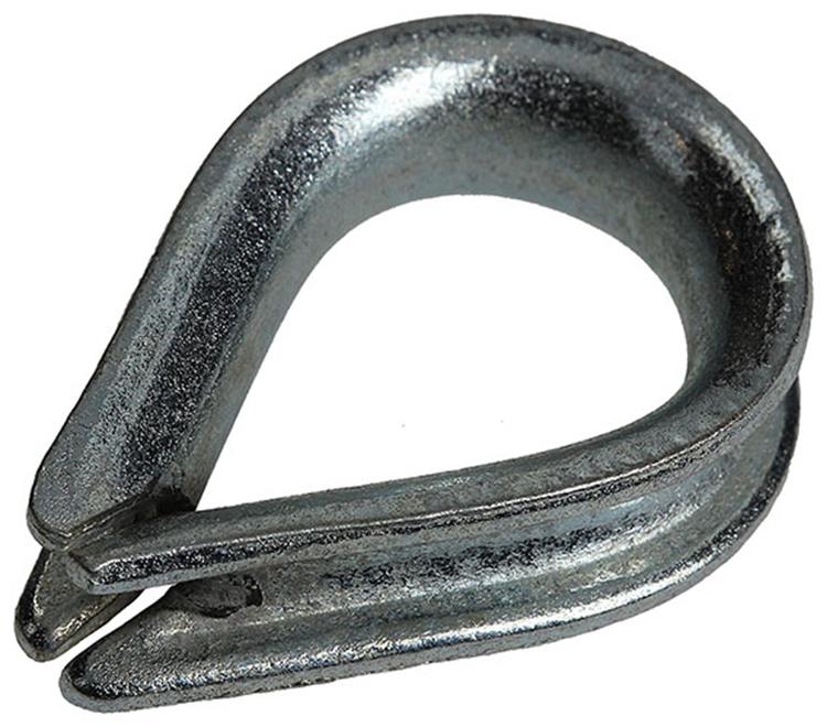Mack 1006869 - 4 manchons galvanisés bl 4mm | 5 pièces