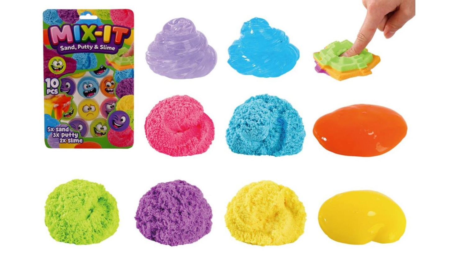 Mastic multipack Johntoy - sable - slime