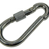 Mack 1006895 - 1 mousqueton + cadenas. galvanisé 8mm bl | 5 pièces