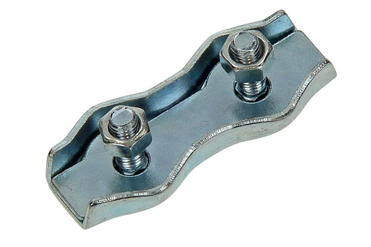 Mack 1006901 - 2 serre-fils en acier duplex galvanisé 4-5mm bl | 5 pièces