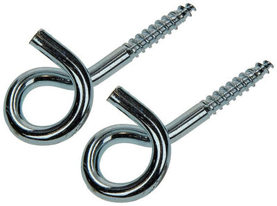Mack 1006904 - 2 crochets à friser 100mm galvanisés | 5 pièces