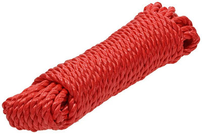 Mack 1006918 - fil pp torsadé orange 6mm 10m | 5 pièces