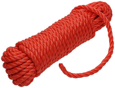 Mack 1006920 - fil pp torsadé orange 10mm 15m | 5 pièces