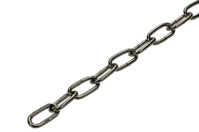 Mack 1006933 - chaîne coucou nickelé ø 1,1mm l 7mm 2m | 5 pièces