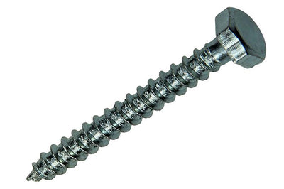 Mack 1007031 - boulon fileté à bois en acier galvanisé 100 pcs 6 x 50 mm | 3 pièces
