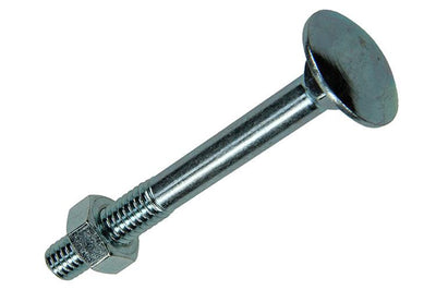 Mack 1007052 - boulon à bois + écrou galvanisé 100 pcs 6 x 50 mm | 2 pièces