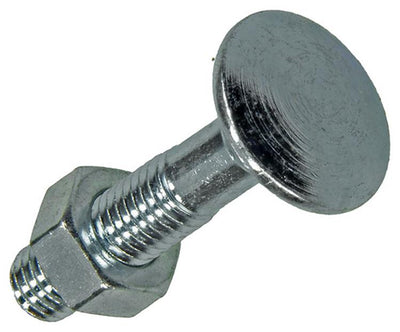 Mack 1007059 - boulon à bois + écrou galvanisé 100 pcs 8 x 40 mm | 2 pièces