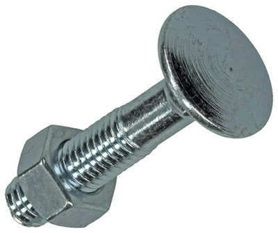 Mack 1007064 - boulon à bois + écrou galvanisé 50 pcs 8 x 120 mm | 1 pièce