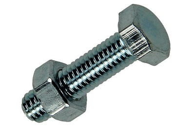 Mack 1007069 - boulon de robinet + écrou galvanisé 100 pcs 5 x 20 mm | 5 pièces