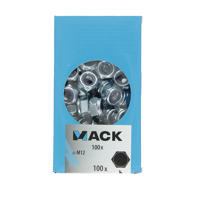 Mack 1007108 - contre-écrous 100 pcs m12 | 3 pièces