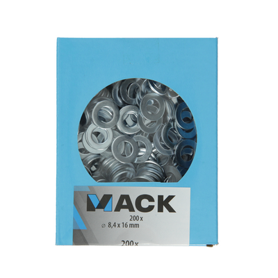 Mack 1007111 - rondelles 200 pcs m8 | 5 pièces