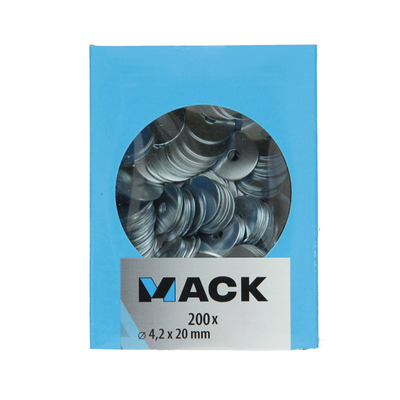 Mack 1007118 - anneaux de corps 200 pièces 4,2 x 20 mm | 5 pièces