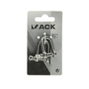Mack 1008456 - 2 mors droits 6mm inox | 10 pièces