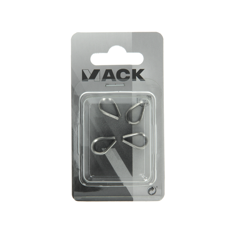 Mack 1008489 - 4 bas 2mm inox | 10 pièces