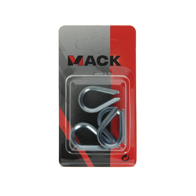 Mack 1008508 - 4 prises 4mm galvanisées | 10 pièces