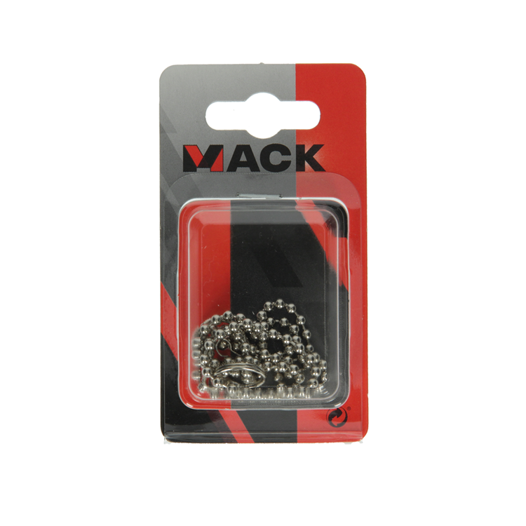 Mack 1008511 - 1 chaîne d'évier accessoires chromés k 50cm | 10 pièces