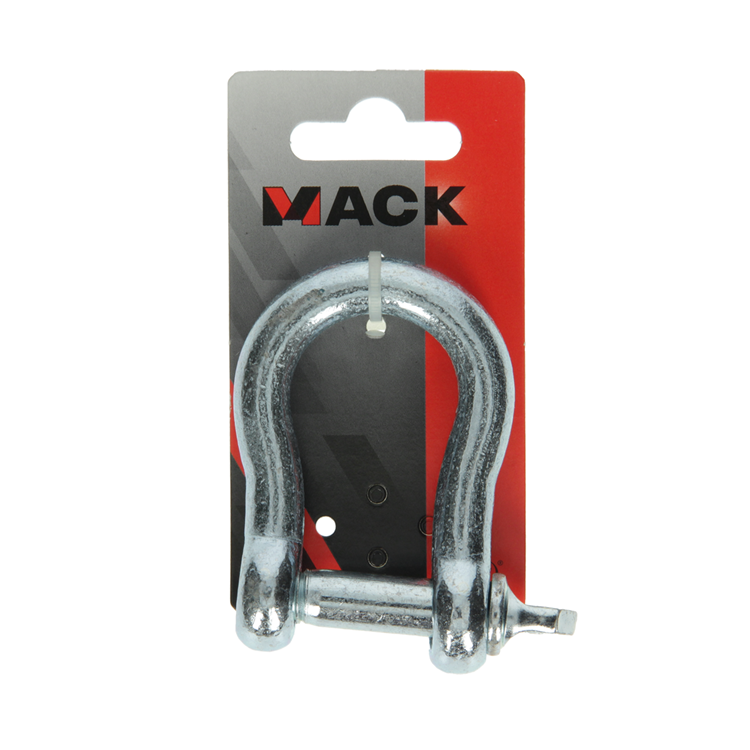 Mack 1008531 - 1 kelf ovale 12mm galvanisé | 10 pièces