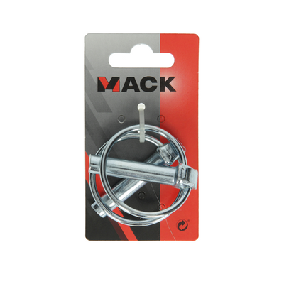 Mack 1008538 - 2 goupilles de verrouillage pliables 10mm galvanisées | 10 pièces