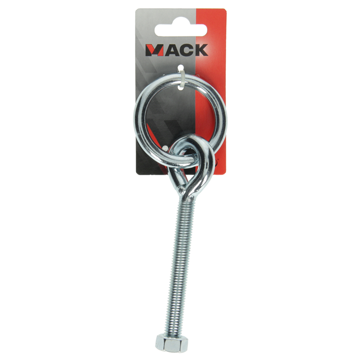 Mack 1008540 - 1 anneau de puits m12 x 100mm galvanisé | 10 pièces