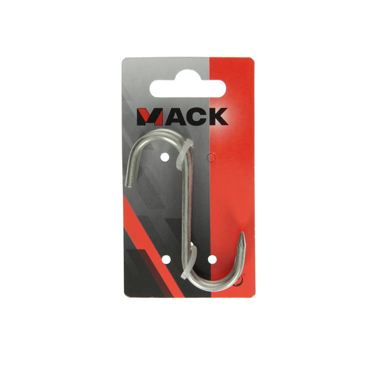 Mack 1008564 - 3 crochets à viande en étain 3,9 x 80mm | 10 pièces