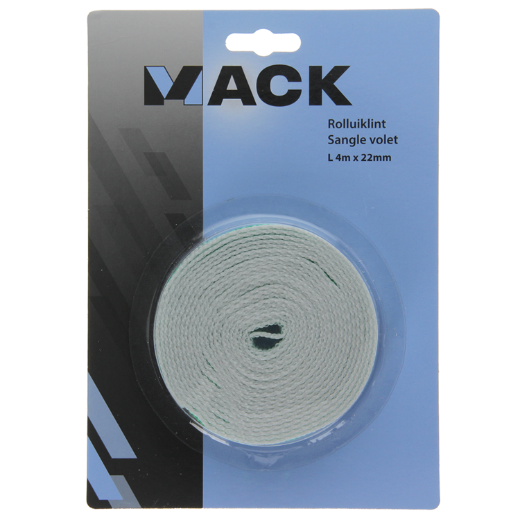 Mack 1010054 - ruban pour volet roulant 4mx22mm | 5 pièces