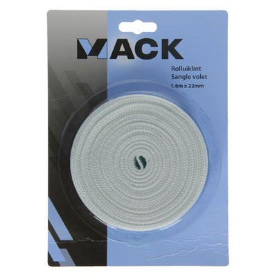 Mack 1010056 - ruban pour volet roulant 6mx22mm | 5 pièces