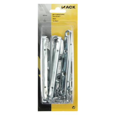 Mack 1013463 - lot de 4 crochets pour berceau vierges 135 mm | 5 pièces