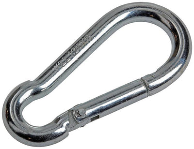 Mack 1008438 - 1 mousqueton + ressort 6 x 60mm galvanisé | 10 pièces
