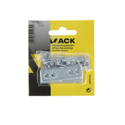 Mack 1013287 - 8 plaques de liaison galvanisées 50x15mmx2mm | 10 pièces - afbeelding 4