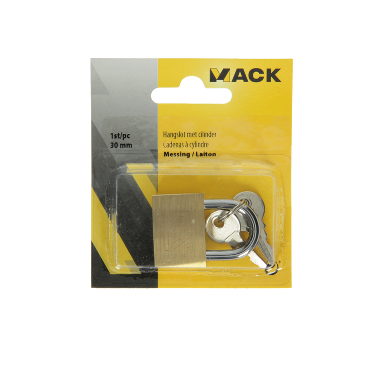 Mack 1014073 - cadenas avec cylindre en laiton 30 mm | 10 pièces