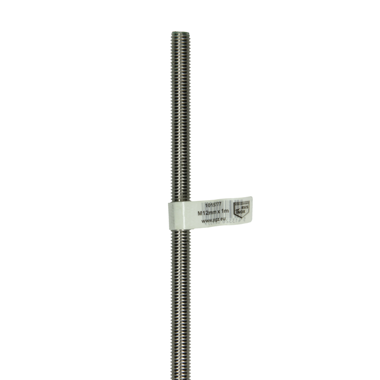 Mack 1015777 - tiges filetées inox a2 din 976 m12x1m | 10 pièces