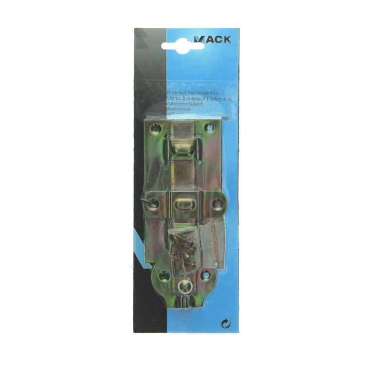 Mack 1014273 - volet roulant avec bouton rond, bichromaté 140mm | 5 pièces