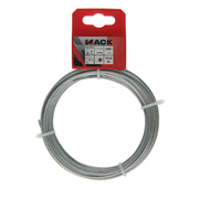 Mack 1013613 - câble en acier galvanisé 6x7 10m l: 200kg 2mm2mm largeur 45 kg din | 10 pièces - afbeelding 1
