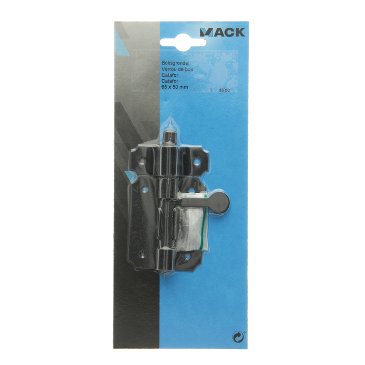 Mack 1013729 - 1 boitier bolt noir cataf. 65 mm | 5 pièces