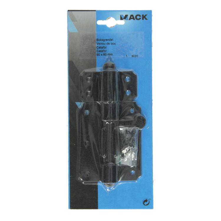 Mack 1013731 - 1 boitier bolt noir cataf. 90 mm | 5 pièces