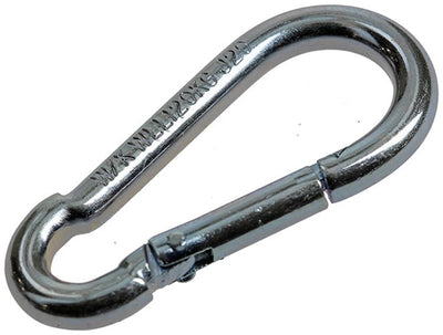 Mack 1008443 - 1 mousqueton + ressort 5 x 50mm galvanisé | 10 pièces