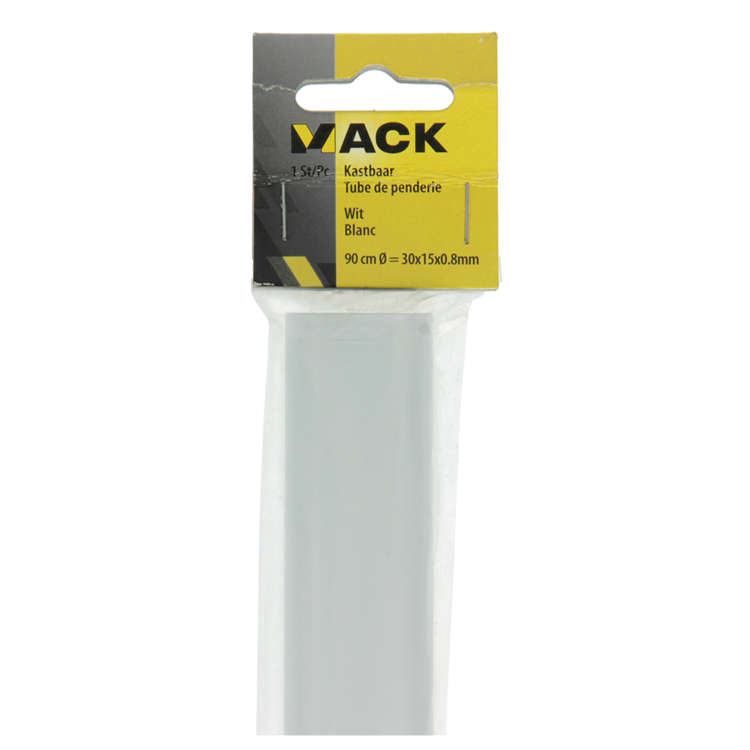 Mack 1014449 - meuble blanc l 90 cm h 30 x l 15 x 0,8 mm | 5 pièces