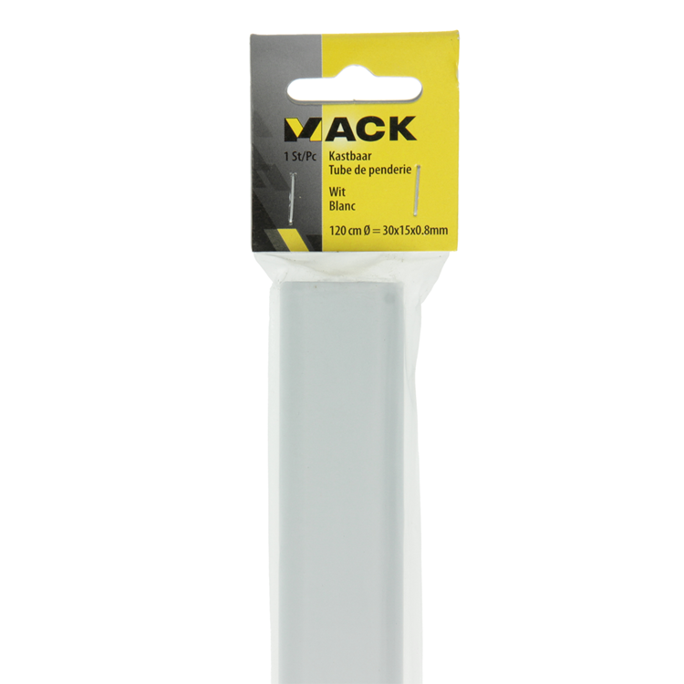 Mack 1014450 - meuble blanc l 120 cm h 30 x l 15 x 0,8 mm | 5 pièces